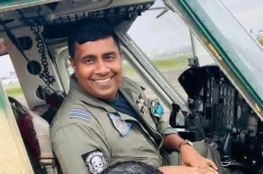 விபத்துக்குள்ளான ஹெலிகொப்டரின் விமானி சிகிச்சை பலனின்றி உயிரிழப்பு