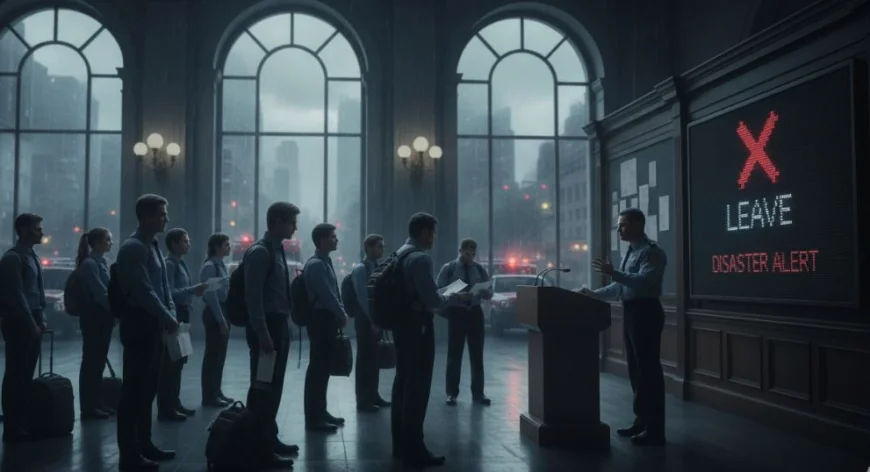 அனர்த்த நிலைமை: அரச ஊழியர்களின் விடுமுறைகள் ரத்து