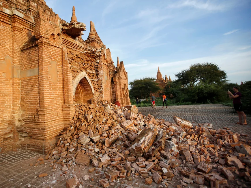 மியான்மரில் அடுத்தடுத்து நிலநடுக்கங்கள்: ஆழமற்ற அதிர்வுகளால் ஏற்பட்டுள்ள அபாயம்