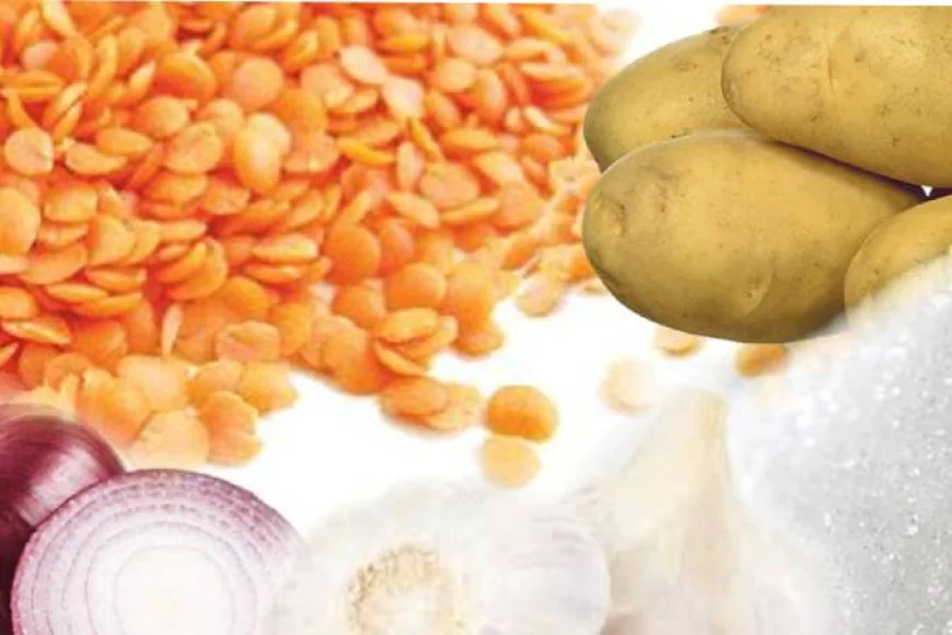 உருளைக்கிழங்கு, வெங்காயம் மற்றும் பருப்பு இறக்குமதி செய்வது குறித்து கவனம்