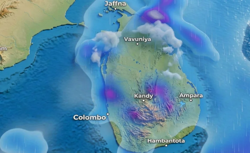 வடக்கு, கிழக்கு மற்றும் மத்திய மாகாணங்களில் பல தடவைகள் மழை பெய்யும்!