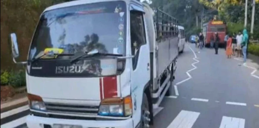 தேநீர் இடைவேளையில் விபத்து: லொறி மோதி 21 வயது இளைஞன் உயிரிழப்பு