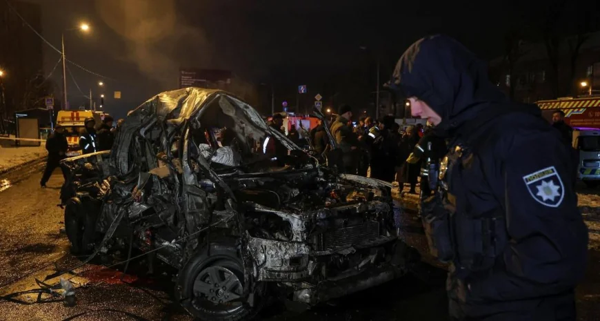 உக்ரைன் தலைநகர் கீவ் மீது ரஷ்யாவின் கடும் தாக்குதல்: அதிகாரிகள் தகவல்