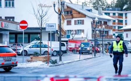 Multiple Fatalities in Fire at Swiss Ski Resort New Year’s Party