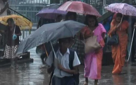 இன்றைய வானிலை; நாட்டின் பல பகுதிகளில் இடியுடன் கூடிய மழை