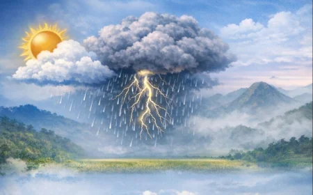 நாளை முதல் மழையுடனான வானிலை படிப்படியாக குறையும் – வளிமண்டலவியல் திணைக்களம்