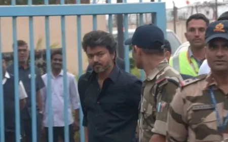 கரூர் சம்பவம்: சிபிஐ முன்பு 2-வது முறையாக இன்று ஆஜராகிறார் விஜய்