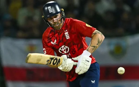 முதல் டி20 போட்டி: மழையால் பாதிக்கப்பட்ட ஆட்டத்தில் இலங்கையை வீழ்த்தி இங்கிலாந்து வெற்றி