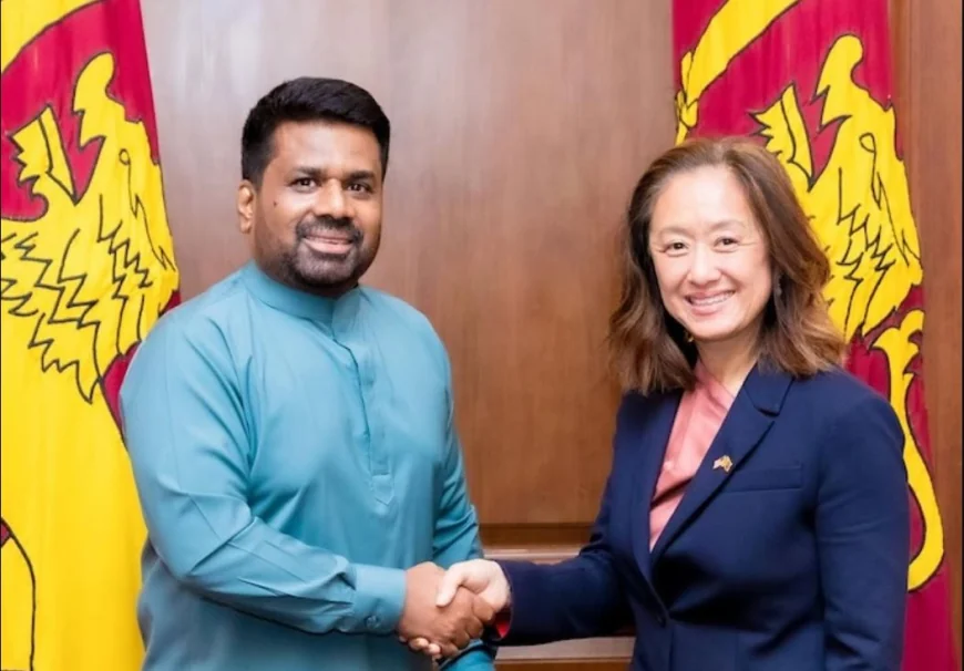 இலங்கைக்கான அமெரிக்கத் தூதுவர் புறப்படுவதற்கு முன்னர் ஜனாதிபதியை சந்தித்தார்