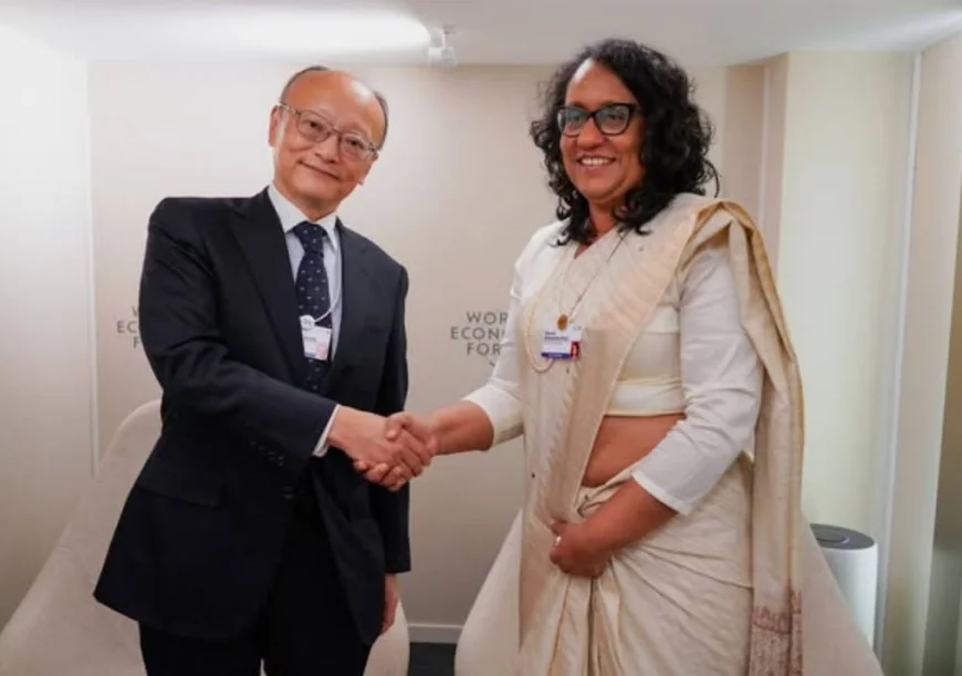 பிரதமர் ஹரிணி – ஆசிய அபிவிருத்தி வங்கி தலைவர் சுவிட்சர்லாந்தில் சந்திப்பு