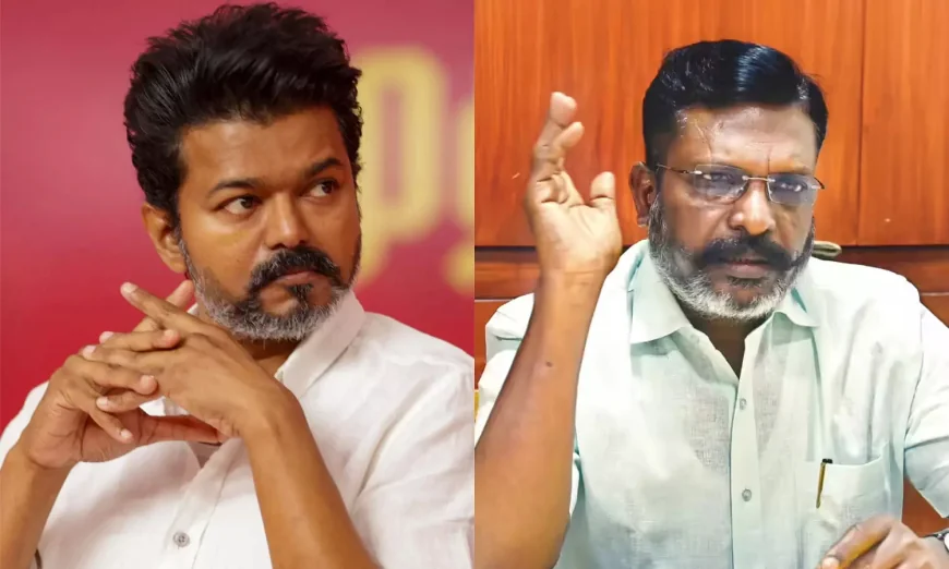 பா.ஜ.க.வை எதிர்க்க விஜய் அச்சப்படுகிறார்: ‘ஜனநாயகன்’ விவகாரத்தில் திருமாவளவன் குற்றச்சாட்டு