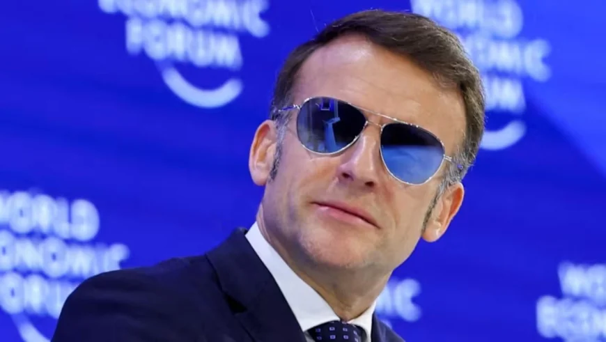 பிரான்ஸ் ஜனாதிபதி அணிந்திருந்த கண்ணாடியின் ரகசியம் என்ன?