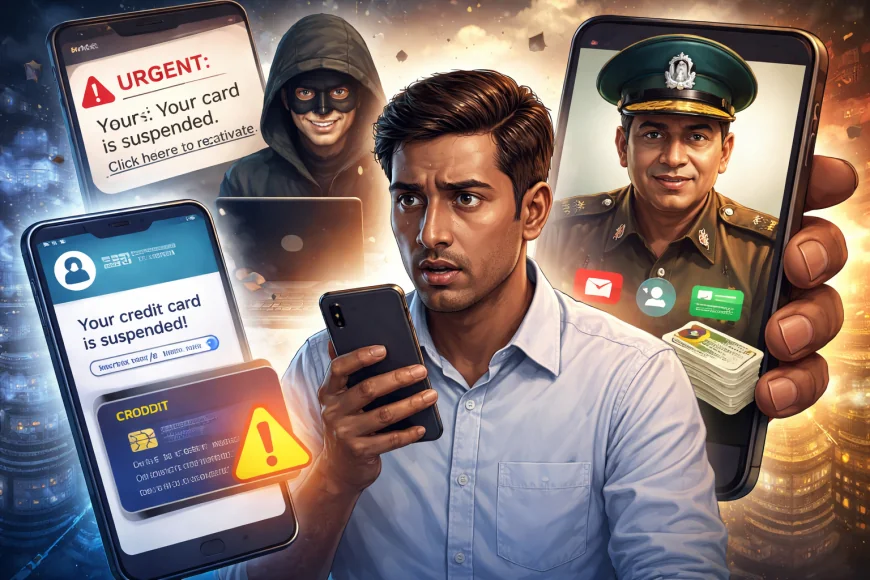 வங்கி மற்றும் பொலிஸாரின் பெயரில் நடைபெறும் மோசடிகள் குறித்து பொதுமக்களுக்கு எச்சரிக்கை