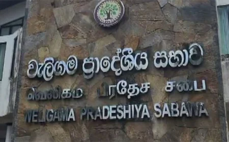 வெலிகம பிரதேச சபையின் புதிய தலைவராக சிந்தக ஹேவபத்திரண தேர்வு
