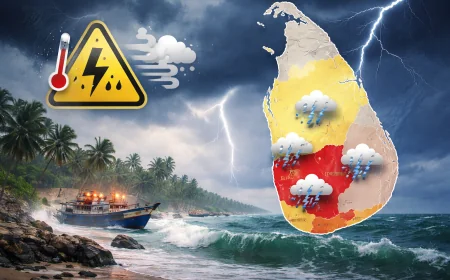 சில மாவட்டங்களில் மழை சாத்தியம் – கடல் பகுதிகளுக்கு விசேட எச்சரிக்கை