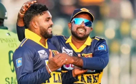 டி20 உலகக்கோப்பையில் இலங்கைக்கு அதிர்ச்சி: காயம் காரணமாக ஹசரங்க தொடரிலிருந்து விலகல்