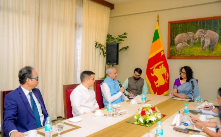 குஜராத் ஆளுநர் மற்றும் குஜராத் துணை முதலமைச்சர் தலைமையிலான பேராளர்களின் இலங்கை விஜயம்    