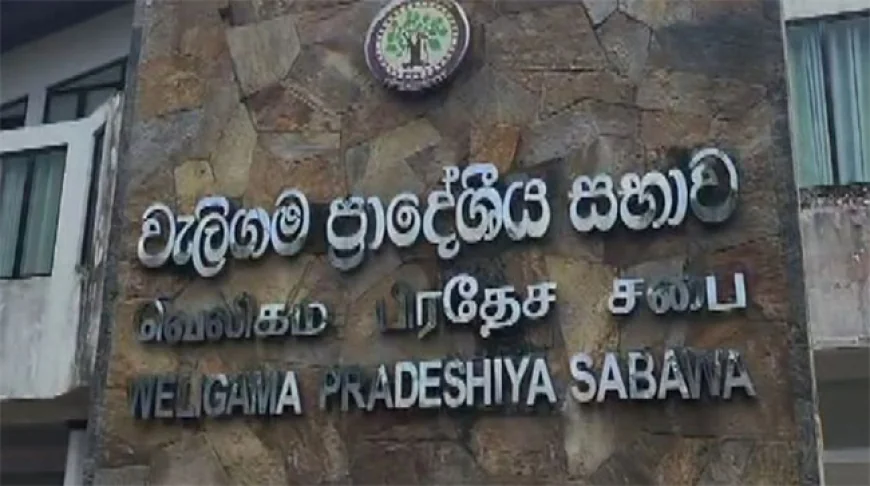 வெலிகம பிரதேச சபையின் புதிய தலைவராக சிந்தக ஹேவபத்திரண தேர்வு