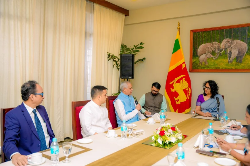 குஜராத் ஆளுநர் மற்றும் குஜராத் துணை முதலமைச்சர் தலைமையிலான பேராளர்களின் இலங்கை விஜயம்    