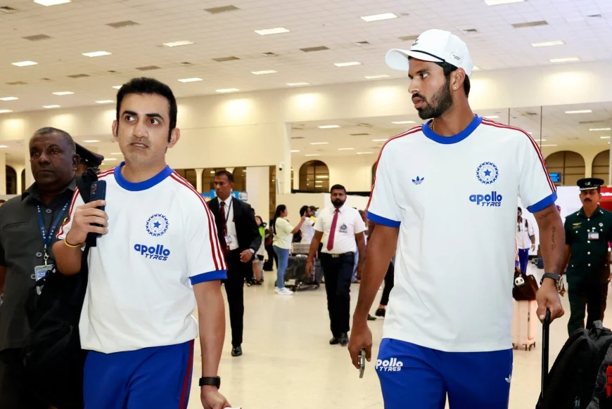 பாகிஸ்தானுடன் மோத இந்திய அணி இலங்கை வந்தடைந்தது!