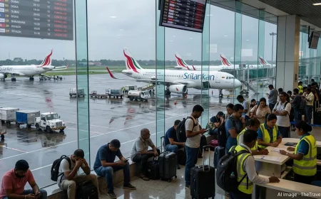 மத்திய கிழக்கு போர் பதற்றம்: இலங்கையில் விமான சேவைகள் மாலை 5 மணி வரை ரத்து!