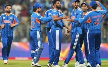 டி20 உலகக் கோப்பை அரையிறுதி: இங்கிலாந்தை வீழ்த்தி இந்தியா இறுதிப்போட்டிக்கு முன்னேற்றம் – புதிய சாதனை