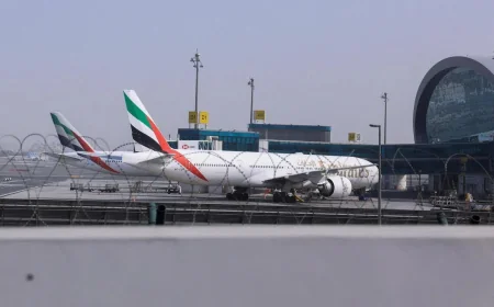 டுபாய் விமான நிலையம் அருகே வெடிப்புச் சத்தம்: நடந்தது என்ன?