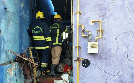 சென்னை அருகே எல்பிஜி சிலிண்டர் வெடிப்பு சந்தேகம்: 2 குழந்தைகள் உயிரிழப்பு, 7 பேர் காயம்