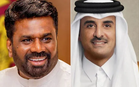 இலங்கை ஜனாதிபதி - கட்டார் அமீர் தொலைபேசியில் உதையாடல்... இலங்கை தொழிலாளர்கள் பாதுகாப்பு உறுதி