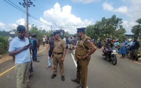 சாவகச்சேரியில் விபத்து: தாயும் மகளும் உயிரிழப்பு; டிப்பர் ஓட்டுநர் கைது