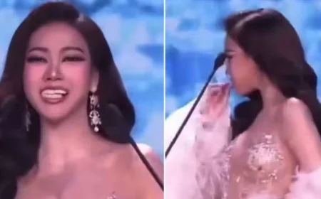 மேடையில் பேசியபோது பற்கள் விழுந்த சம்பவம்: Miss Grand Thailand போட்டியாளரின் வீடியோ வைரல்