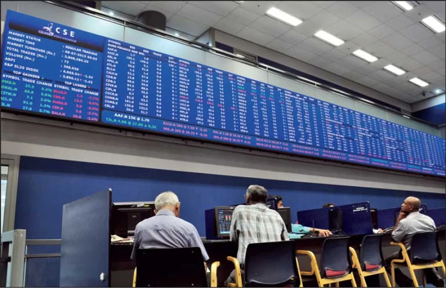 கொழும்பு பங்குச் சந்தையில் வரலாற்று வீழ்ச்சி; ஒரே நாளில் 1,290 புள்ளிகள் சரிவு