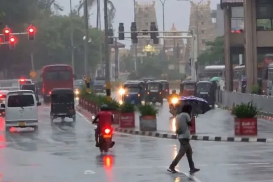 வானிலையில் திடீர் மாற்றம்: இலங்கையின் சில பகுதிகளில் இன்று மழை வாய்ப்பு 