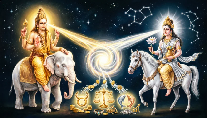 மார்ச் 18 முதல் குரு-சுக்கிர திருஷ்டி யோகம்: இந்த 3 ராசிகளுக்கு அதிர்ஷ்டம் மழை போல பொழியப்போகுது!