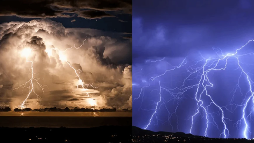 கடுமையான மின்னல் குறித்த 'மஞ்சள்' எச்சரிக்கை; மக்களே அவதானம்!