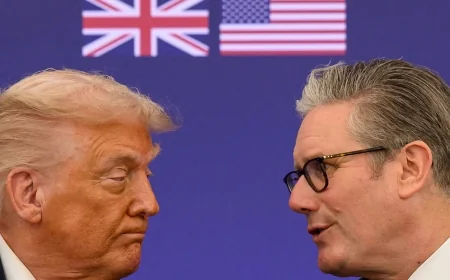 டிஜிட்டல் வரி விவகாரம்: இங்கிலாந்துக்கு டொனால்ட் டிரம்ப் எச்சரிக்கை