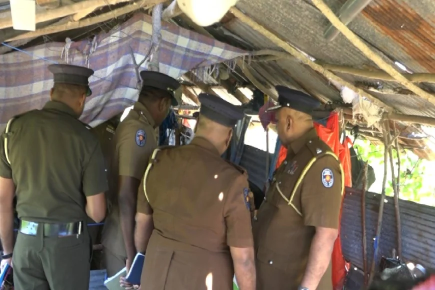 தோட்டக் குடிசையில் உறங்கியவர் கொலைசெய்யப்பட்ட நிலையில் சடலமாக மீட்பு