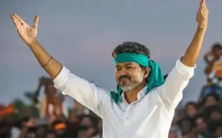 தமிழக முதலமைச்சராக நாளை காலை 10 மணிக்கு பதவியேற்கிறார் விஜய்...!