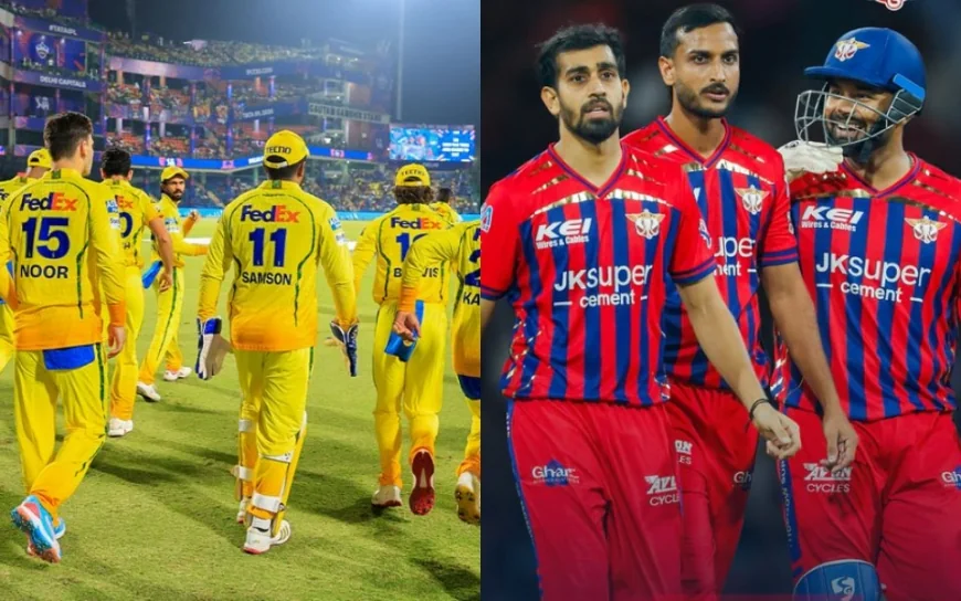 சேப்பாக்கத்தில் சென்னை சூப்பர் கிங்ஸ்  vs லக்னோ சூப்பர் ஜெயன்ட்ஸ் மோதல்.. முக்கிய ஆட்டம்