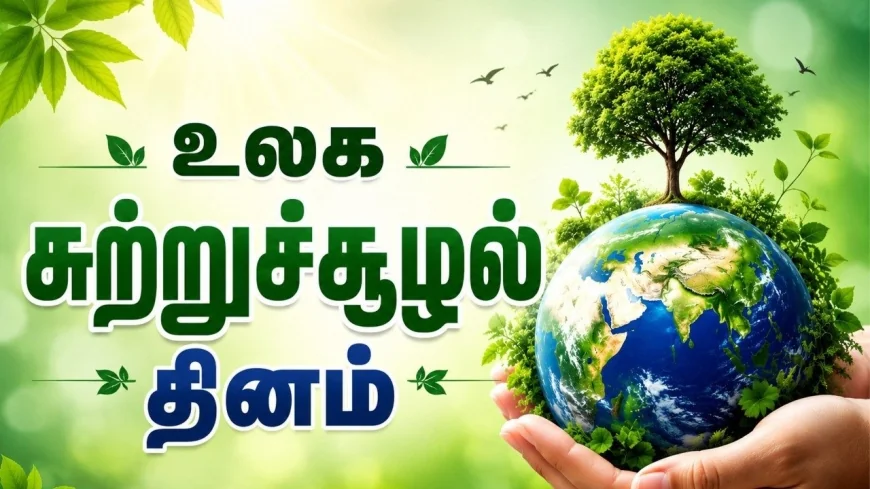 உலக சுற்றுச்சூழல் தினம் 2026: பருவநிலை மாற்றத்தைத் தடுக்க உலக நாடுகள் அவசர நடவடிக்கைக்கு அழைப்பு