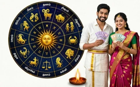 வாரத்தின் முதல் நாளில் இந்த 5 ராசிகளுக்கு அதிர்ஷ்ட யோகம்... 12 ராசிகளுக்குமான முழு பலன்கள்!