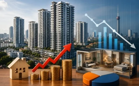 கொழும்பு அடுக்குமாடி குடியிருப்புகளின் விலை 18.5% உயர்வு; விற்பனை நடவடிக்கைகளில் வீழ்ச்சி!