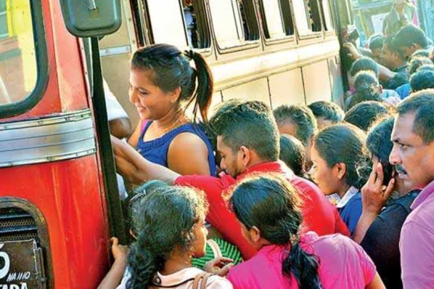 இலங்கையில் பேருந்து கட்டணம் 12% உயர்வு: குறைந்தபட்ச கட்டணம் ரூ.34 ஆக அதிகரிப்பு
