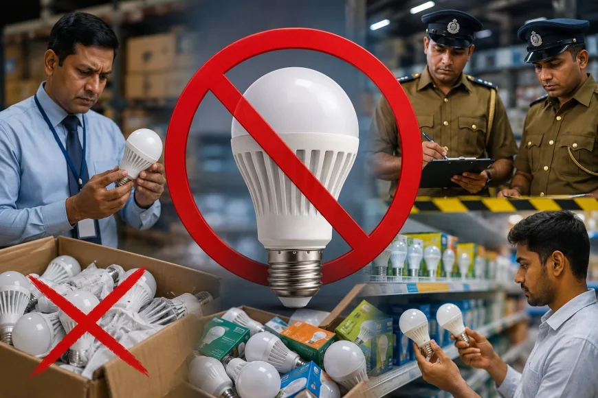 தரமற்ற LED மின்விளக்குகளுக்குத் தடை: மீறுபவர்கள் மீது சட்டம் பாயும் என அரசு எச்சரிக்கை