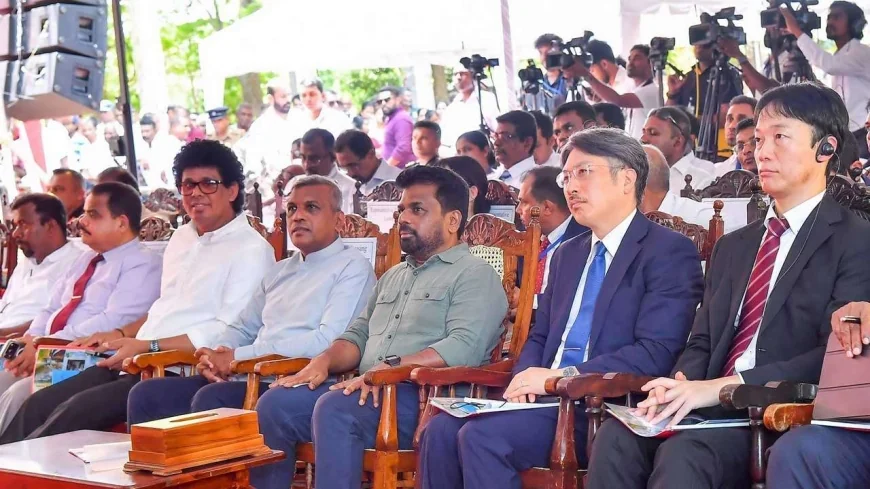 அநுராதபுரம் வடக்கு நீர் வழங்கல் திட்டத்தின் 2-ம் கட்டம் தொடக்கம்: ஜனாதிபதி அநுர குமார திசாநாயக்க அடிக்கல் நாட்டினார்!