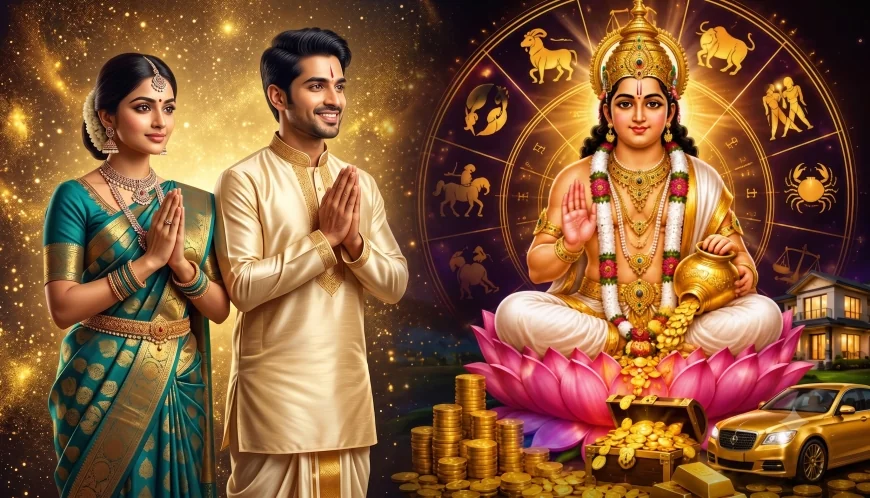 சுக்கிரன் அருளால் செல்வ யோகம்.. அடுத்த 6 மாதங்களில் அதிர்ஷ்டம் குவியும் 5 ராசிகள் யார்?