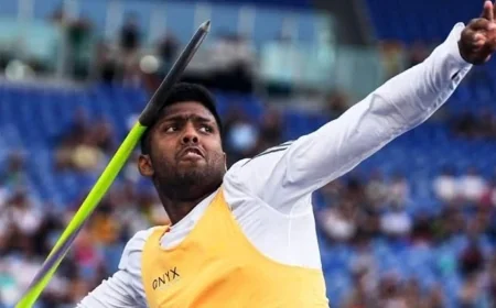 உலக ஈட்டி எறிதல் தரவரிசையில் முதலிடத்தை பிடித்த முதல் இலங்கையர் - வரலாறு படைத்தார் ருமேஷ் தரங்க! 