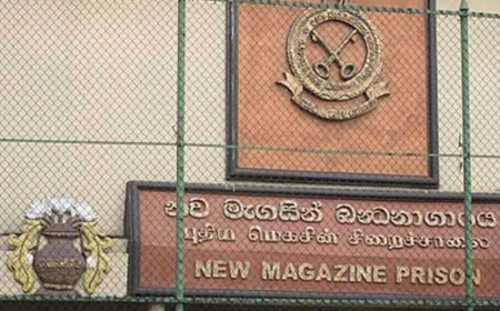 மெகசின் சிறைச்சாலைக்குள் போதைப்பொருள் வீச முயற்சி! 22 கிராம் ‘ஐஸ்’ உள்ளிட்ட பொருட்களுடன் இருவர் கைது