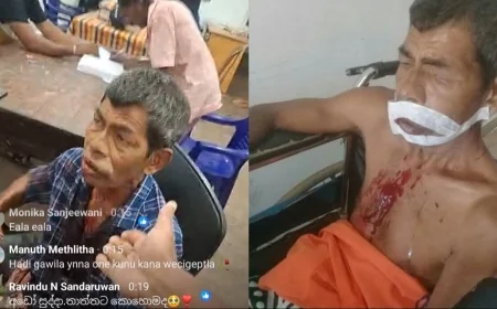 பொலிஸ் நிலையத்துக்கு அழைத்துச் செல்லப்பட்ட நபர் தாக்கப்பட்டாரா? – சமூக ஊடக வீடியோவால் விசாரணை ஆரம்பம்!