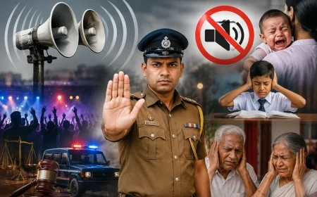 அதிக ஒலியுடன் ஒலிபெருக்கி பயன்படுத்தினால் சட்டம் பாயும் – பொலிஸார் எச்சரிக்கை!